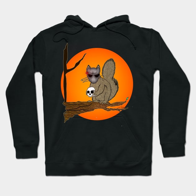 Sci-Fi Squirrel (no text) Hoodie by lucafon18